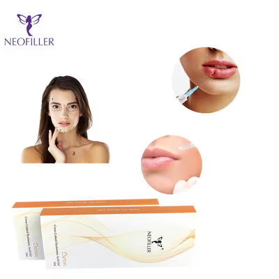 Neofiller 2 ml Acido Ialuronico Riempitore Dermico Lido Gel Iniettabile Miglioramento del ringiovanimento facciale