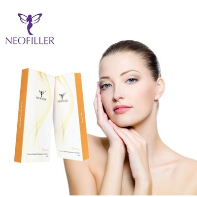 Acido ialuronico 24 mg-ml Riempitore cutaneo Gel iniettabile Iniezione facciale Aumento di concentrazione elevata