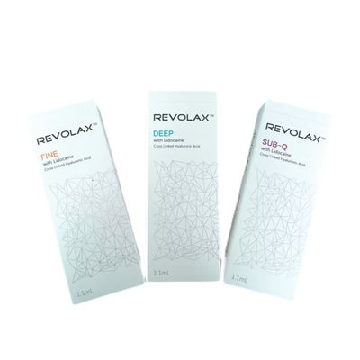 Revolax Dermal Filler Acido ialuronico per 6-12 mesi Effetto segreto per un aspetto naturale e giovanile