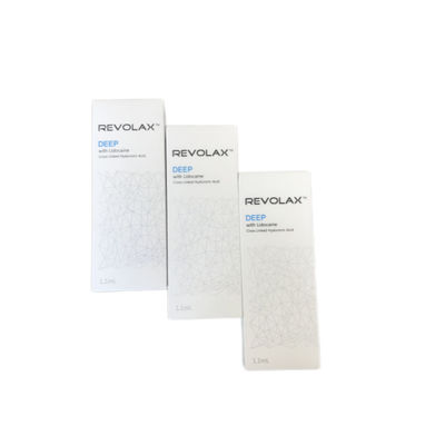 Revolax Dermal Filler Acido ialuronico per 6-12 mesi Effetto segreto per un aspetto naturale e giovanile