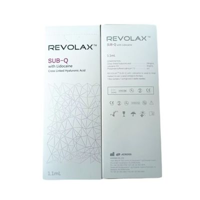 Siringa Revolax Dermal Filler Formula di acido ialuronico Scopri il segreto per una pelle giovane
