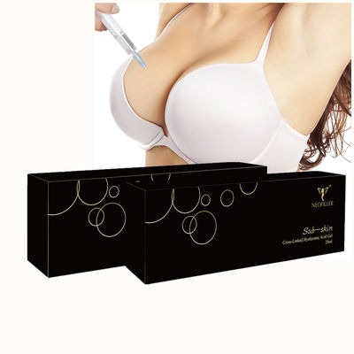 24 mg-ml Acido ialuronico Dermally Filler Gel iniettabile incrociato aumento del volume facciale
