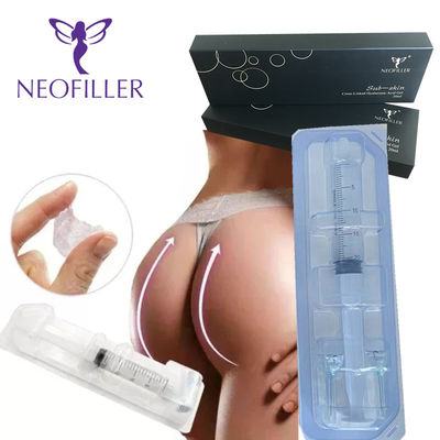 24 mg-ml Acido ialuronico Dermally Filler Gel iniettabile incrociato aumento del volume facciale