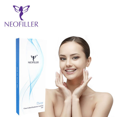 Soluzione di ringiovanimento del viso naturale a lunga durata per filler dermico con acido ialuronico da 1 ml, gel iniettabile