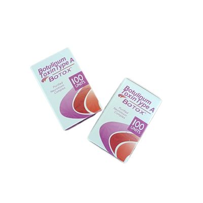 Botox Allergan 100U/flacon Polvere di Tossina Botulinica per Iniezione Antirughe con Conservazione a 2-8°C e Produzione per Fermentazione