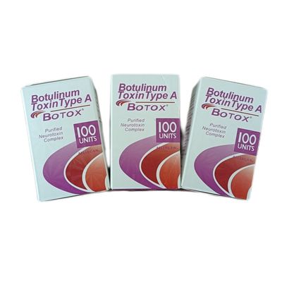 Iniezione antirughe con tossina botulinica di tipo A 100U flaconcino USA