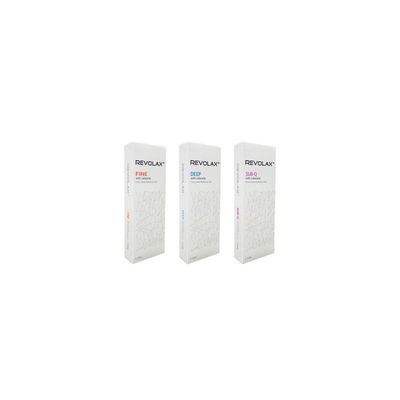 Acido Ialuronico Revolax Filler Dermico Riempitivo Riduttore di Rughe Soluzione Ideale per una Pelle Liscia e Giovane e Trattamenti di Ringiovanimento Facciale