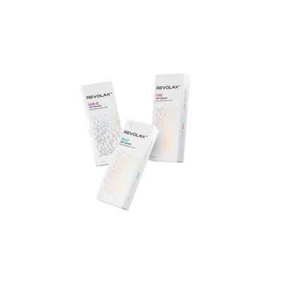Acido Ialuronico Revolax Filler Dermico Riempitivo Riduttore di Rughe Soluzione Ideale per una Pelle Liscia e Giovane e Trattamenti di Ringiovanimento Facciale