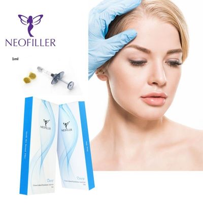 Gel iniettabile con filler dermico trasparente all'acido ialuronico Bellissimo trattamento di ringiovanimento del viso per il miglioramento della pelle