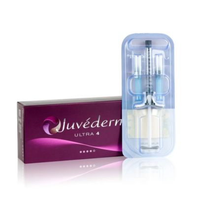 Riempitivo dermico Juvederm anti-invecchiamento 2x1ml confezione con acido ialuronico iniettabile Ultra3 Ultra4 Voluma