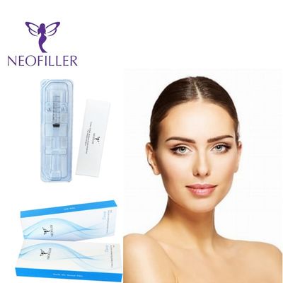 Neofiller 24mg-ml Acido ialuronico Derm Filler Gel iniettabile con collegamento incrociato Formula di longevità 9-12 mesi