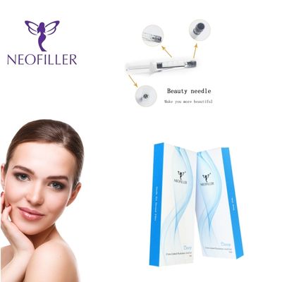 Neofiller 24mg-ml Acido ialuronico Derm Filler Gel iniettabile con collegamento incrociato Formula di longevità 9-12 mesi