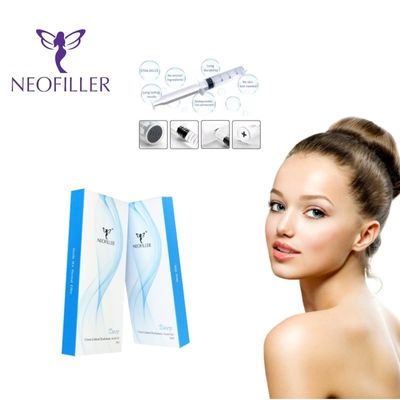 Neofiller 24mg-ml Acido ialuronico Derm Filler Gel iniettabile con collegamento incrociato Formula di longevità 9-12 mesi
