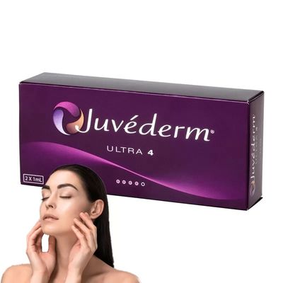 Juvederm Dermal Filler Gel iniettabile con acido ialuronico incrociato per 6-9 mesi Durata in siringa da 2 ml