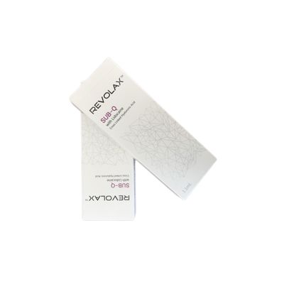 Revolax Riempitivo Dermico con Acido Ialuronico per 6-12 mesi di durata e 2 anni di conservazione nella confezione della siringa