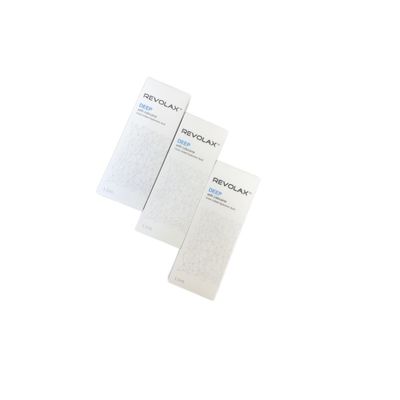 Revolax Riempitivo Dermico con Acido Ialuronico per 6-12 mesi di durata e 2 anni di conservazione nella confezione della siringa