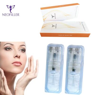 Neofiller Youthful Glow 24mg-ml Acido ialuronico Filler dermico Gel iniettabile Longevità di 9-12 mesi Iniezione ipodermica