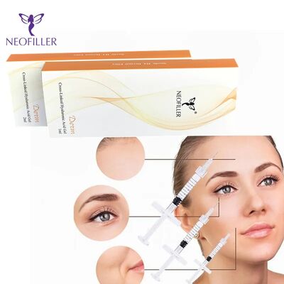 Neofiller Youthful Glow 24mg-ml Acido ialuronico Filler dermico Gel iniettabile Longevità di 9-12 mesi Iniezione ipodermica