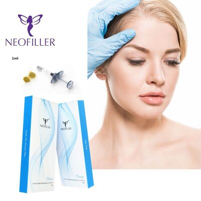 Neofiller 24mg-ml Filler dermico con acido ialuronico Gel iniettabile trasparente Miglioramento della longevità di 9-12 mesi