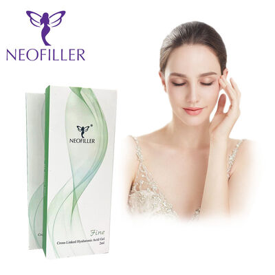 Neofiller Cross-Linking Hyaluronic Acid Dermal Filler con concentrazione di 24 mg/ml per 9-12 mesi di longevità