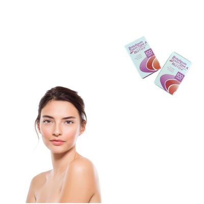 Formulazione in polvere antirughe iniettabile, origine USA, progettata per uso clinico per ridurre le rughe e ripristinare la vitalità della pelle