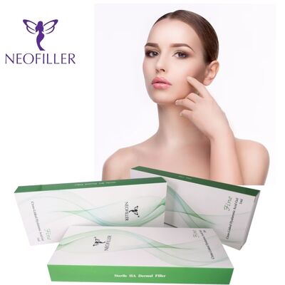 Neofiller Cross-linked 24mg-ml Acido Ialuronico Derm Filler Gel iniettabile 9-12 mesi Longevity Formula per iniezione ipodermica