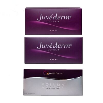 Ripristino del volume Juvederm Dermal Filler Acido ialuronico Gel iniettabile Miglioramento dell' aspetto naturale