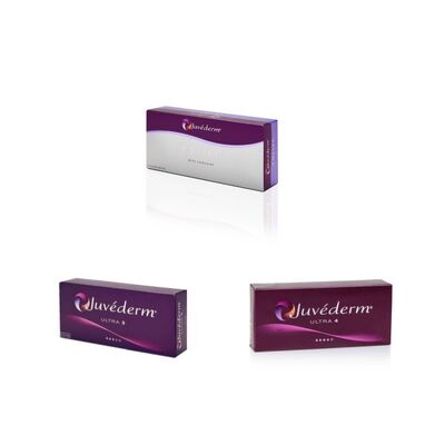 Contorno della guancia Juvederm Dermal Filler Acido ialuronico Gel iniettabile Formula di ripristino del volume