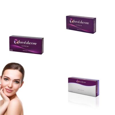 Juvederm Dermal Filler Gel iniettabile con acido ialuronico per 6-9 mesi Durata e miglioramento estetico del viso