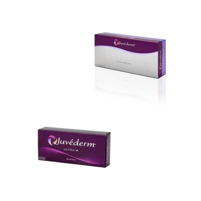 Gel Juvederm Dermal Filler Acido ialuronico iniettabile Rimpicciole lisce Ripristino del volume facciale