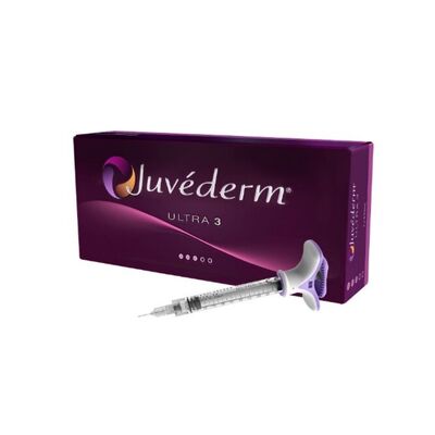 Miglioramento del modellamento del volume del viso in gel iniettabile con acido ialuronico filler dermico Juvederm rimpolpante