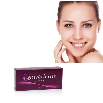 Correzione delle rughe Juvederm Filler dermico Gel iniettabile all'acido ialuronico Trattamento levigante a lunga durata