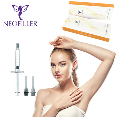 Filler dermico di acido ialuronico a temperatura ambiente da 24 mg-ml Gel iniettabile reticolato Ripristino del volume del viso Idratazione della pelle