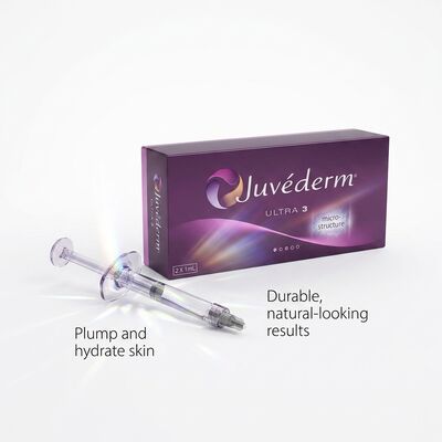 Acido ialuronico Juvederm filler cutaneo adatto a più zone del viso e richiede condizioni di conservazione Evitare il congelamento