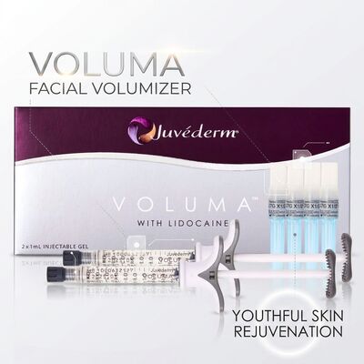 Gel Juvederm Dermal Filler antirughe prodotto progettato per levigare le rughe e migliorare i contorni del viso per i professionisti