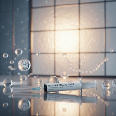 Anti-aging Revolax Dermal Filler con elevata biocompatibilità sviluppato per migliorare la consistenza della pelle e ridurre al minimo le rughe
