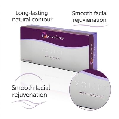 Temperatura ambiente Condizioni di conservazione Juvederm Dermal Filler Iniezione ipodermica DHL UPS FEDEX Spedizione per cosmetici medici