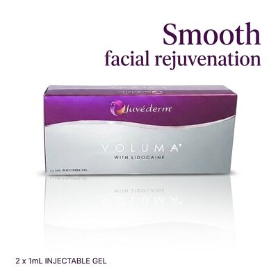 Sicurezza Juvederm Ultra Plus Filler 1ml 2Syringes Acido Ialuronico Gel iniettabile per contorno facciale e riduzione delle rughe