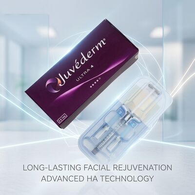 Formulazione gel Juvederm Dermal Filler 2 volte volume 1 ml profondità di iniezione ipodermica adatto per applicazioni cosmetiche mediche