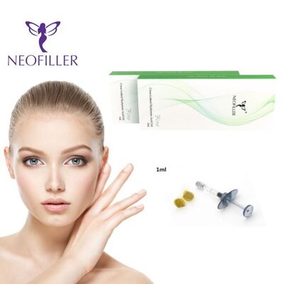1 ml di Acido Ialuronico Iniezionabile Gel di Riempimento Dermico Guancia mento Naso Contoure Sculpting Soluzione di Alta Concentrazione Sicura