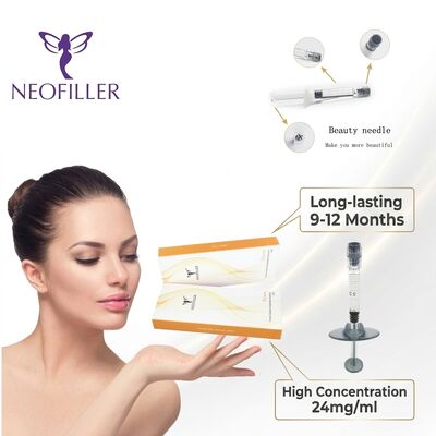 Neofiller Acido ialuronico incrociato caricatore cutaneo gel iniettabile mento caricatori per labbra aumento del volume facciale