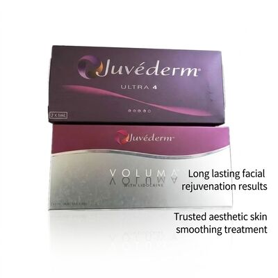 Gel Juvederm Dermal Filler 1ml Siringa Sito di iniezione facciale Ideale per i trattamenti di ringiovanimento facciale e ripristino del volume