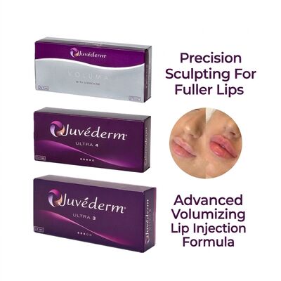 Volume della siringa 2 1 ml per scatola Juvederm Voluma Filler Safety Facial Contouring Injectable Dermal Filler per aumento del volume