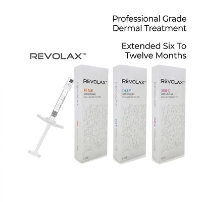 Acido ialuronico Revolax Dermal Filler soluzione iniettabile sicura per il contorno facciale, riduzione delle rughe e idratazione della pelle