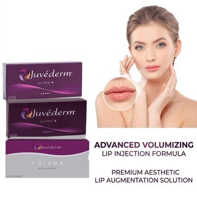 Volume della siringa 2 1 ml per scatola Juvederm Voluma Filler Safety Facial Contouring Injectable Dermal Filler per aumento del volume