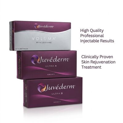 Iniezione facciale Juvederm Dermal Filler Longevity 9-12 mesi Ultra3 Ultra4 Volume Perfetto per il raffinamento del contorno facciale