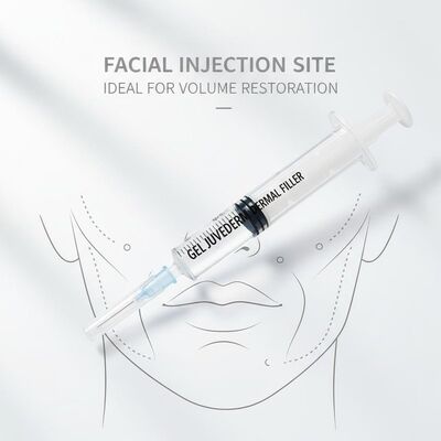 Gel Juvederm Dermal Filler 1ml Siringa Sito di iniezione facciale Ideale per i trattamenti di ringiovanimento facciale e ripristino del volume
