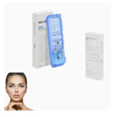 Gel iniettabile Revolax Dermal Filler ad alta biocompatibilità per trattamenti di correzione delle rughe del viso e ringiovanimento della pelle