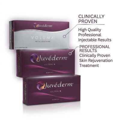 Filler Juvederm per Viso Completo Acido Ialuronico Filler Dermico per Ripristino Totale del Volume del Viso Anti-Età