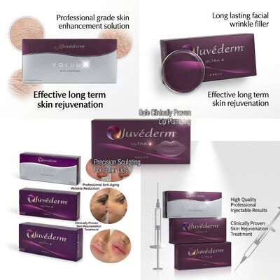 Riempitivo per Linee Periorali Juvederm Acido Ialuronico Filler Dermico per Correzione delle Linee del Fumatore e del Contorno delle Labbra